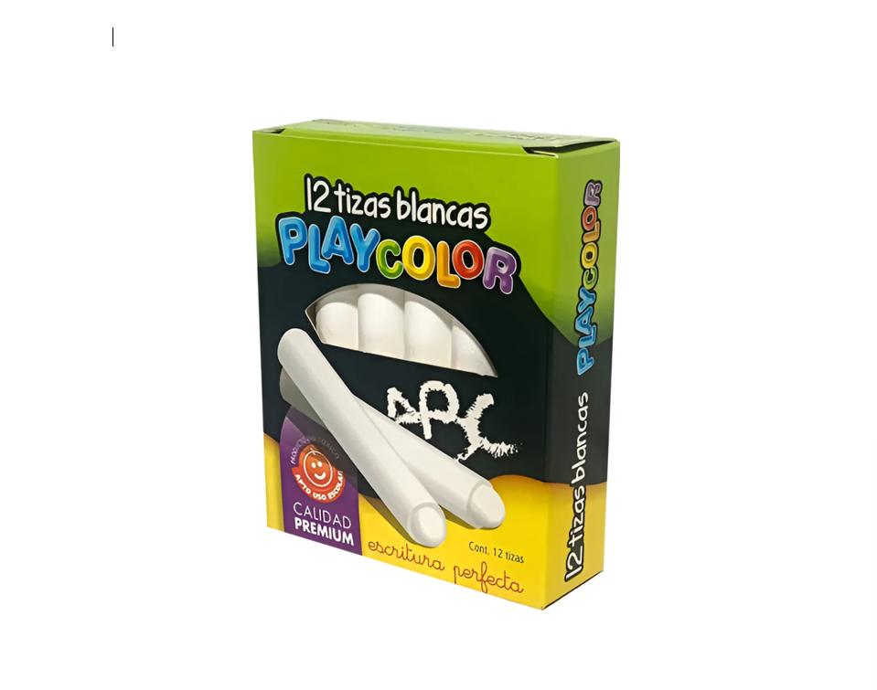 Tiza Blanca X12u- PLAYCOLOR