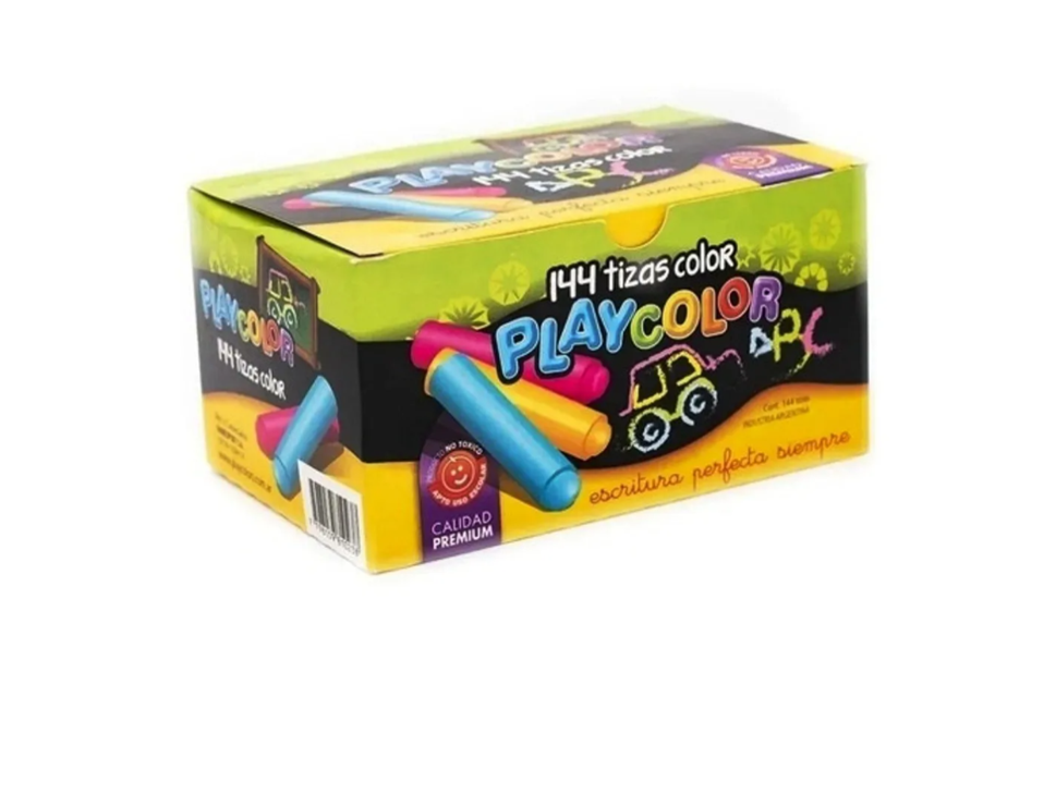 Tiza Color X 144u.- PLAYCOLOR