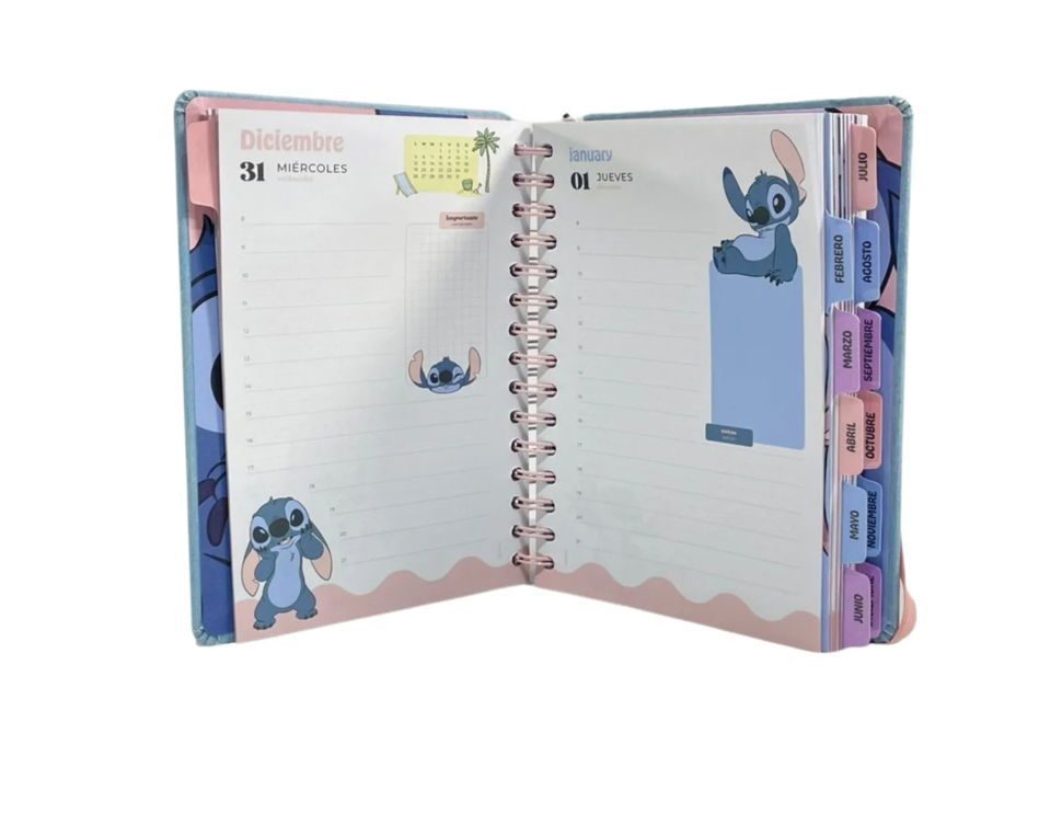 AGENDA STICH C/ESP. DIARIA 14 X 20 -MOOVING - Imagen 3