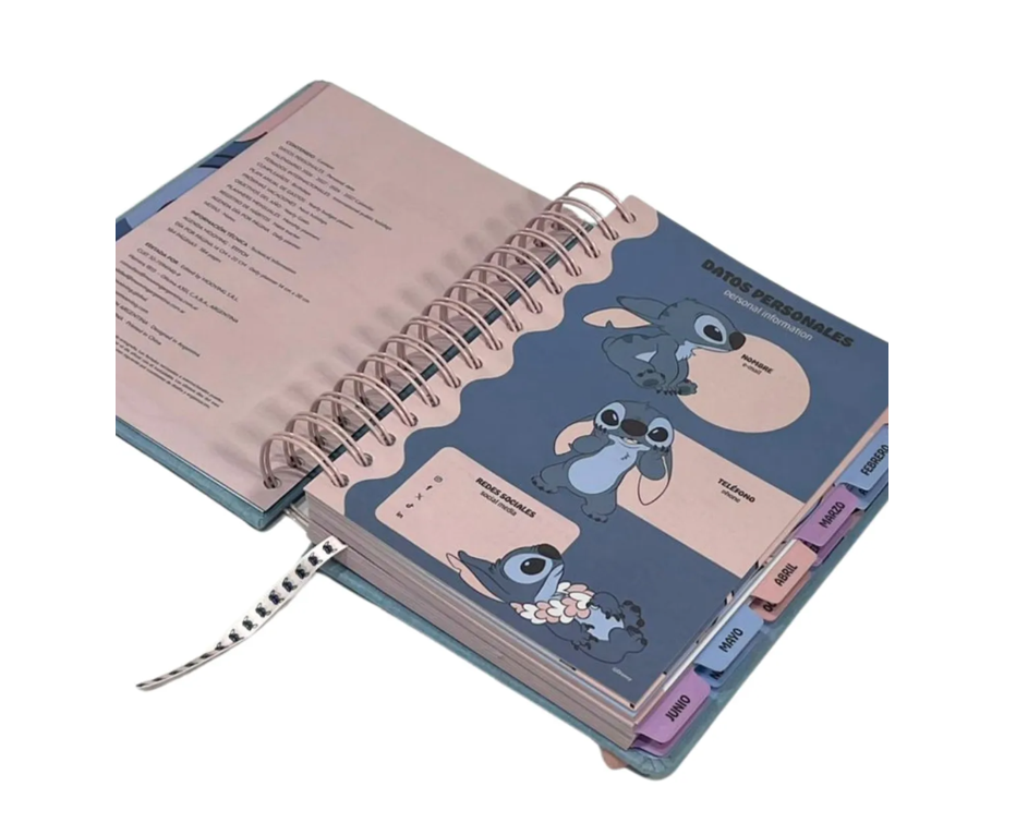 AGENDA STICH C/ESP. DIARIA 14 X 20 -MOOVING - Imagen 8