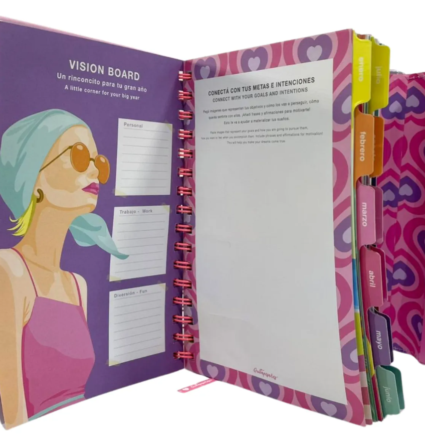 Agenda 2026 Quitapesares 15x21 2 Días Por Página- MOOVING - Imagen 6