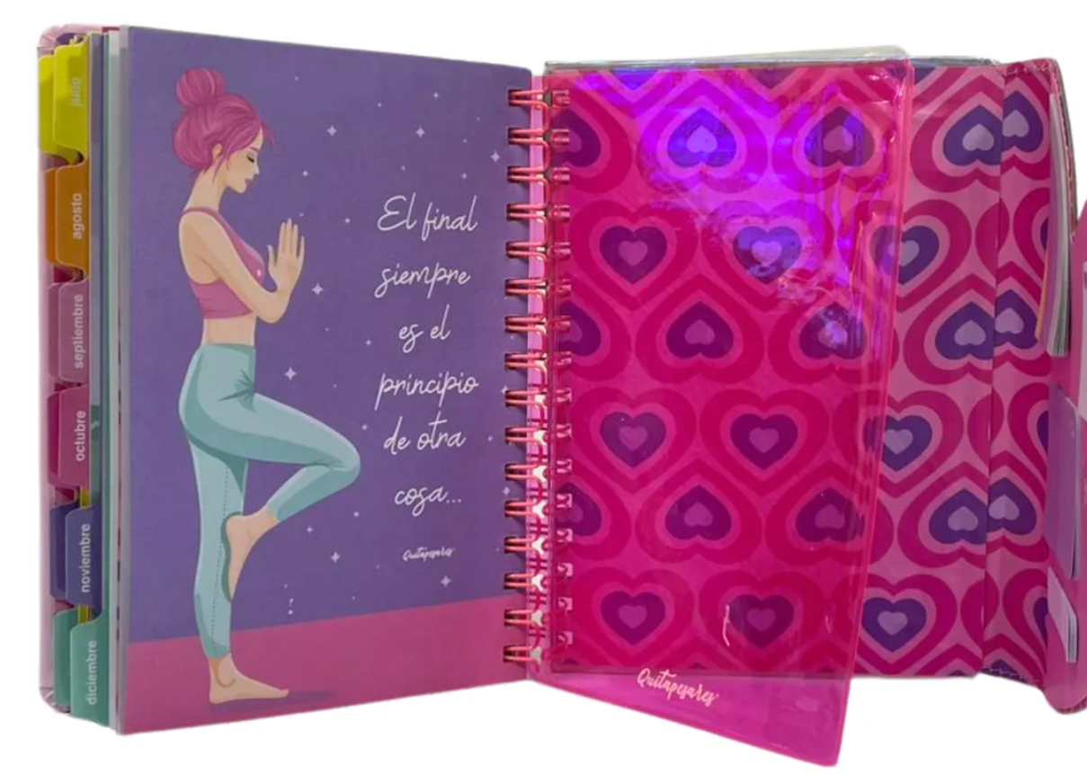 Agenda 2026 Quitapesares 15x21 2 Días Por Página- MOOVING - Imagen 5