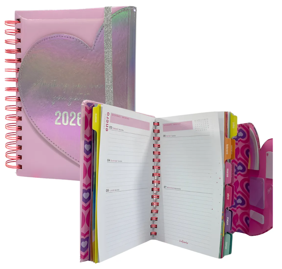 Agenda 2026 Quitapesares 15x21 2 Días Por Página- MOOVING - Imagen 4