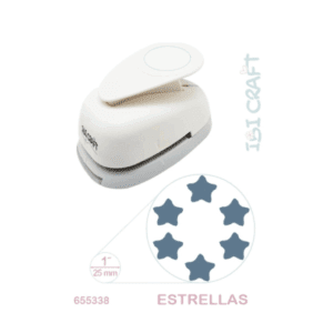 PERFORADORA ARTISTICA 25mm 1\" 6 ESTRELLAS- IBICRAFT