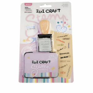STAMP SET TEACHER INGLES (SELLO + ALMOHADILLA)-IBICRAFT