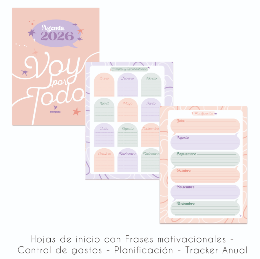 Agenda marroquinería- LÍNEA PASTEL- NORPAC - Imagen 7