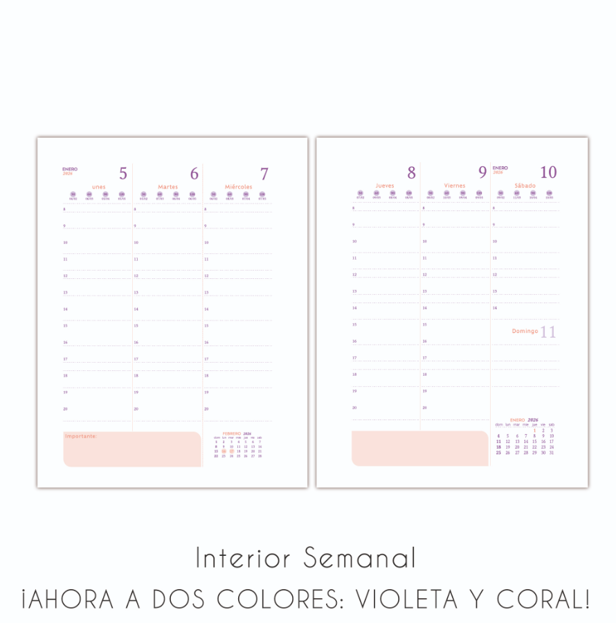 Agenda marroquinería- LÍNEA PASTEL- NORPAC - Imagen 9