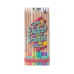 Lápiz Color Pastel X10u. - MOOVING
