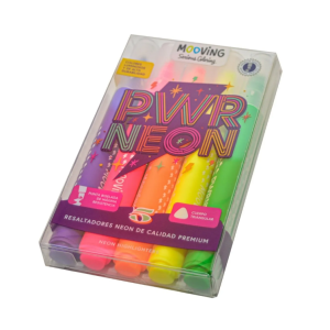 Resaltador Fluo X 5u. - MOOVING