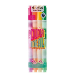 Resaltador Duo X 4u.- MOOVING