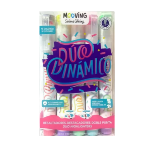 Resaltador Dúo Dinámico 5+5- MOOVING