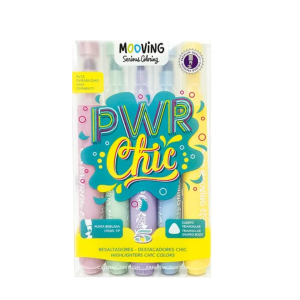 Resaltador Chic X 5u.- MOOVING